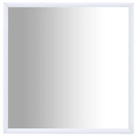 vidaXL Spegel vit 40x40 cm