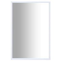 vidaXL Spegel vit 60x40 cm
