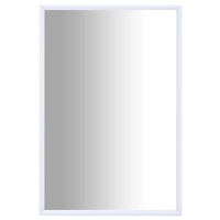 vidaXL Spegel vit 60x40 cm