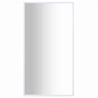 vidaXL Spegel vit 100x60 cm