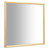 vidaXL Spegel guld 40x40 cm