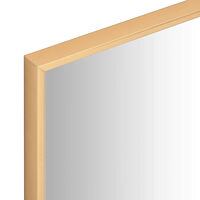 vidaXL Spegel guld 40x40 cm