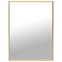 vidaXL Väggspegel 80x60 cm guld