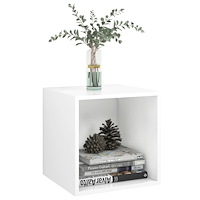 vidaXL Väggskåp 2 st vit 37x37x37 cm konstruerat trä