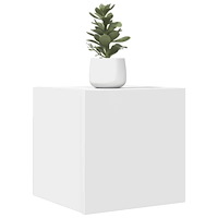 vidaXL Väggmonterade tv-skåp 4 st vit 30,5x30x30 cm