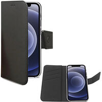 Celly Wallet Case iPhone 13 Svart