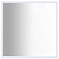 vidaXL Spegel vit 50x50 cm