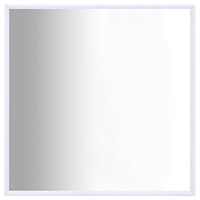 vidaXL Spegel vit 60x60 cm