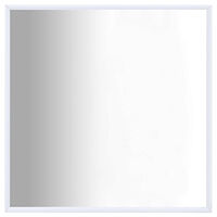 vidaXL Spegel vit 60x60 cm