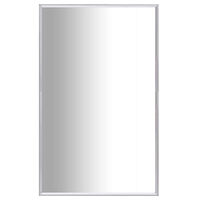vidaXL Spegel 70x50 cm silver