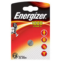 ENERGIZER Batteri CR1220 Lithium 1-pack