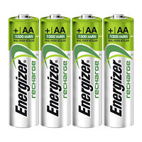 ENERGIZER Batteri AA/LR6 Laddbart Ni-Mh 1300mAh 4-pack