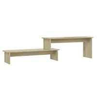 vidaXL Tv-bänk sonoma-ek 180x30x43 cm konstruerat trä