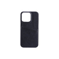ONSALA Mobilskal Svart med Kortfack iPhone 13 Pro