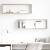 vidaXL Vägghylla kubformad 2 st sonoma-ek 80x15x26,5cm konstruerat trä