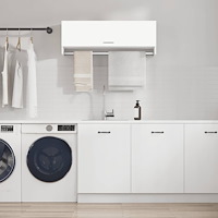 vidaXL Klädhängare vit 100x32,5x35 cm konstruerat trä