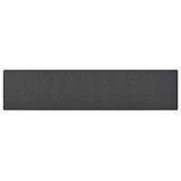 vidaXL Gångmatta antracit 50x250 cm