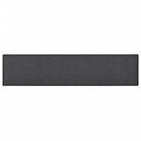 vidaXL Gångmatta antracit 50x250 cm