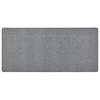 vidaXL Gångmatta mörkgrå 50x100 cm