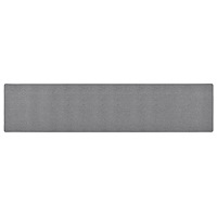 vidaXL Gångmatta mörkgrå 50x250 cm
