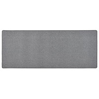 vidaXL Gångmatta mörkgrå 80x200 cm