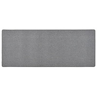 vidaXL Gångmatta mörkgrå 80x200 cm