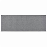 vidaXL Gångmatta mörkgrå 80x250 cm