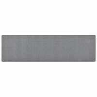 vidaXL Gångmatta mörkgrå 80x300 cm