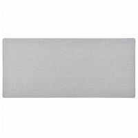 vidaXL Gångmatta ljusgrå 50x100 cm