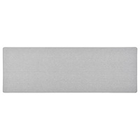 vidaXL Gångmatta ljusgrå 50x150 cm
