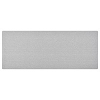 vidaXL Gångmatta ljusgrå 80x200 cm