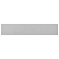 vidaXL Gångmatta ljusgrå 80x400 cm