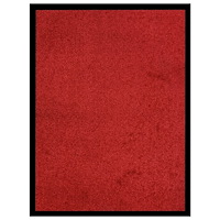 vidaXL Dörrmatta röd 40x60 cm