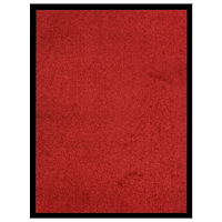 vidaXL Dörrmatta röd 60x80 cm