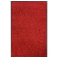 vidaXL Dörrmatta röd 80x120 cm
