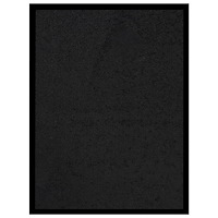 vidaXL Dörrmatta svart 40x60 cm