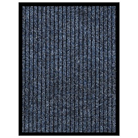 vidaXL Dörrmatta blårandig 40x60 cm