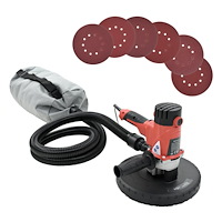 vidaXL Väggslipmaskin med dammsugarfunktion 1200 W