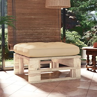 vidaXL Pallottoman impregnerad furu