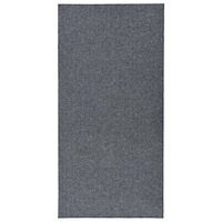 vidaXL Gångmatta 100x200 cm grå