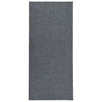 vidaXL Gångmatta 100x250 cm grå