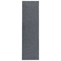 vidaXL Gångmatta 100x400 cm grå
