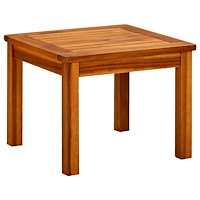 vidaXL Trädgårdsbord 45x45x36 cm massivt akaciaträ