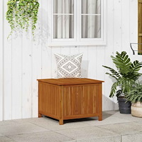 vidaXL Dynbox 75x75x58 cm massivt akaciaträ