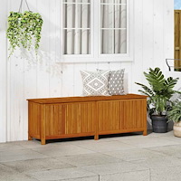 vidaXL Dynbox 175x50x58 cm massivt akaciaträ