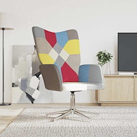 vidaXL Vilstol tyg lapptäcke