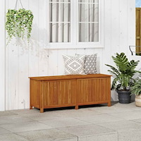 vidaXL Trädgårdslåda 150x50x58 cm massivt akaciaträ