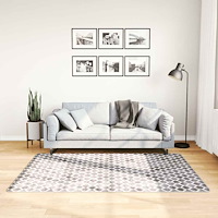 vidaXL Matta tvättbar 120x180 cm flerfärgad