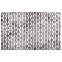 vidaXL Matta tvättbar 160x230 cm flerfärgad