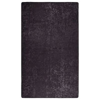 vidaXL Matta tvättbar 120x180 cm antracit halkfri
